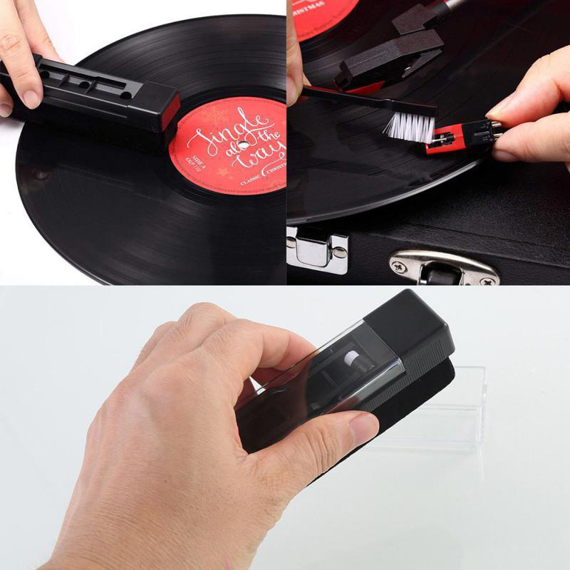 [SU]3 Pcs Record Cleaning Brus - огляд і ціна Vinyl Record Cleaner