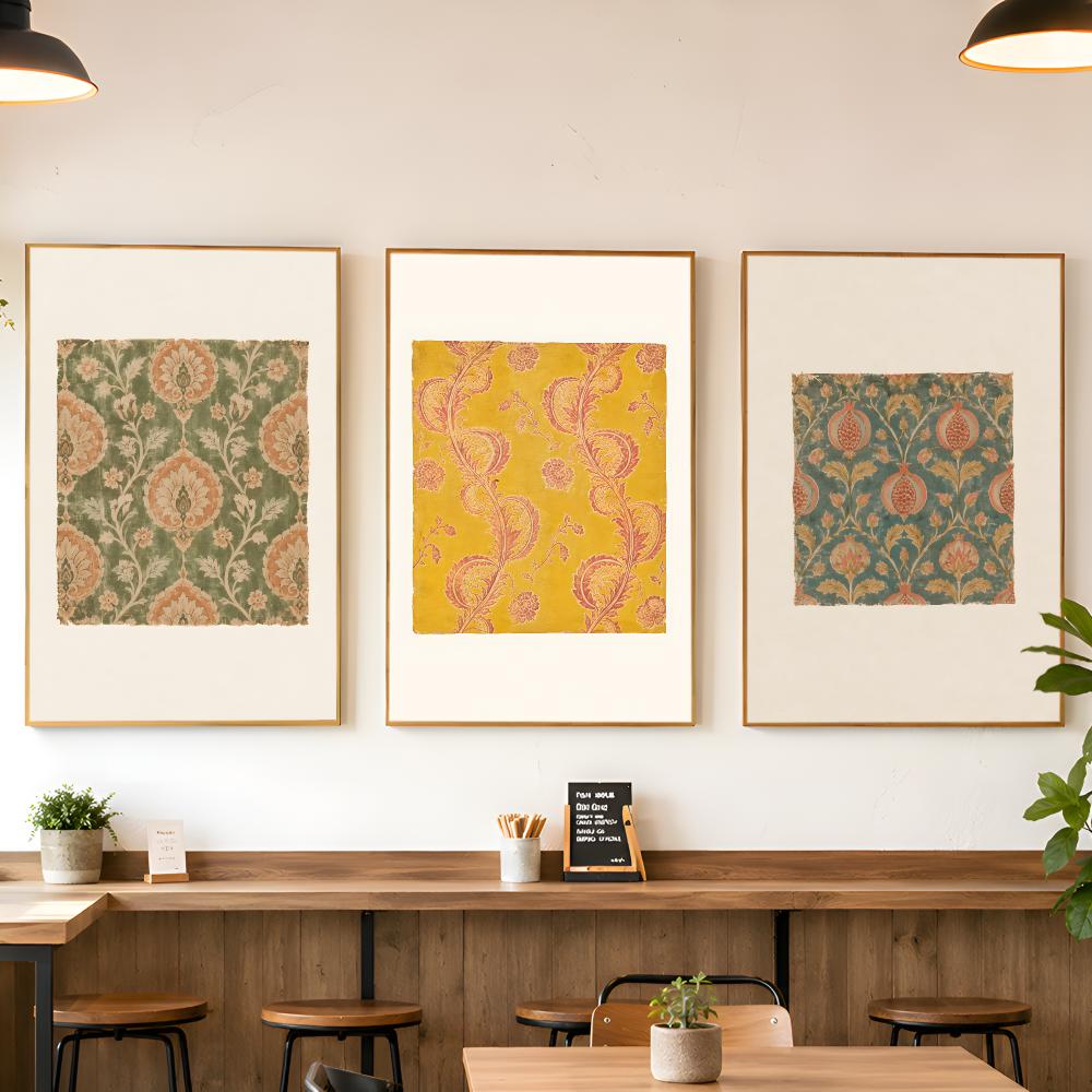 Vintage Botanical Floral Texti - огляд і ціна Vintage Collectible Posters